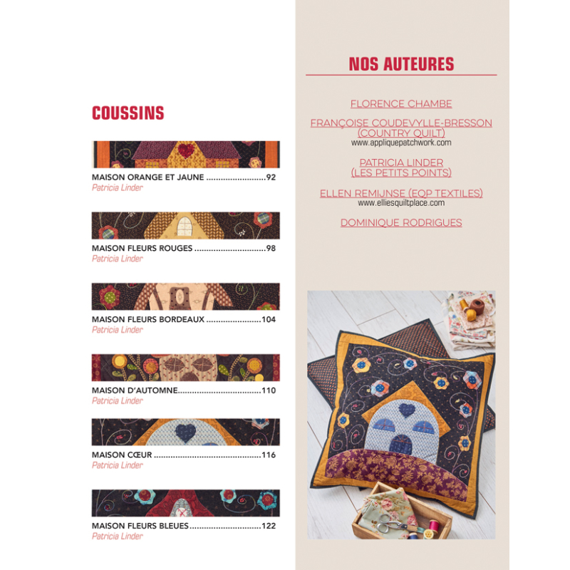 Quilt country n°78 - Intérieur Cosy Livre Patchwork