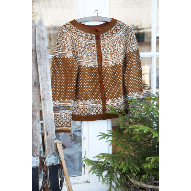 Tricot jacquard - 17 modèles dont 12 cardigans et leurs déclinaisons Livre Tricot