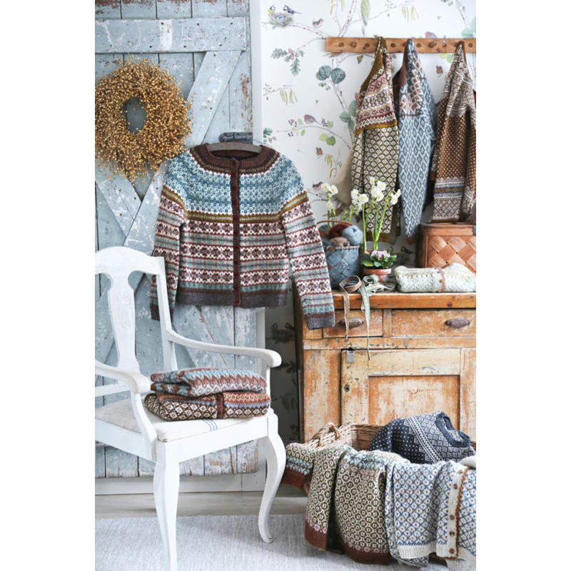 Tricot jacquard - 17 modèles dont 12 cardigans et leurs déclinaisons Livre Tricot