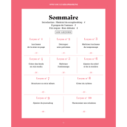 Apprendre en 10 leçons : Apprendre le scrapbooking Livre DIY