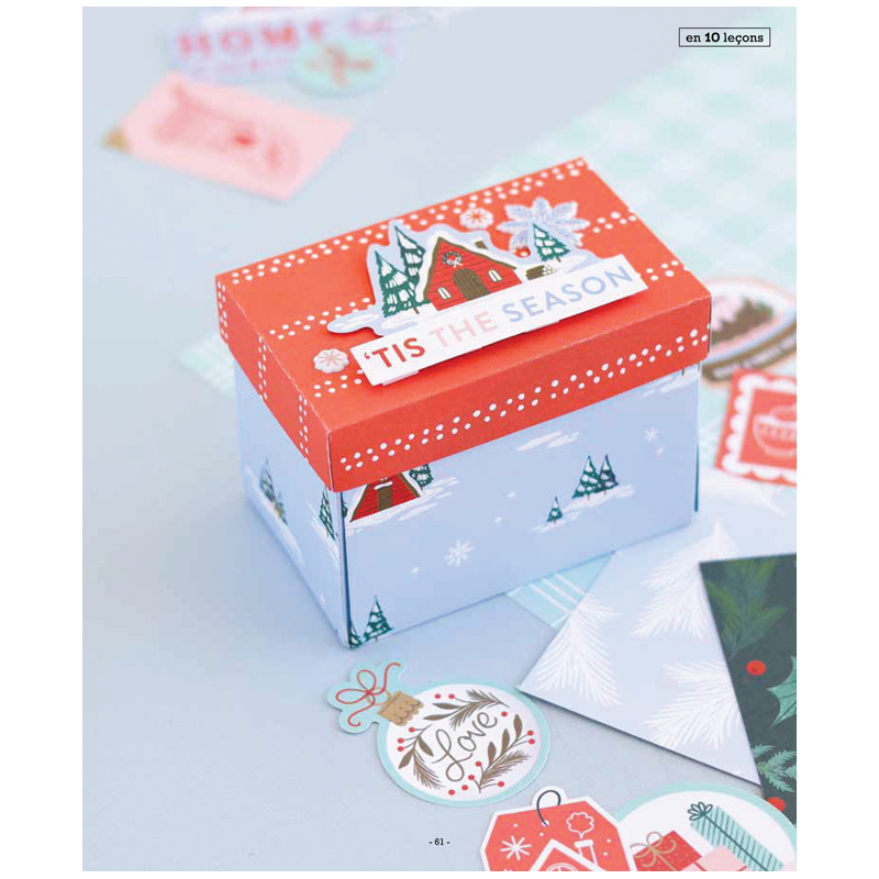 Apprendre en 10 leçons : Apprendre le scrapbooking Livre DIY