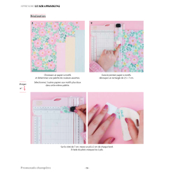 Apprendre en 10 leçons : Apprendre le scrapbooking Livre DIY