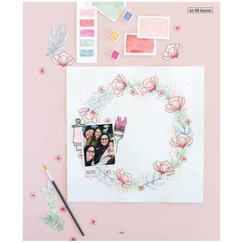 Apprendre en 10 leçons : Apprendre le scrapbooking Livre DIY
