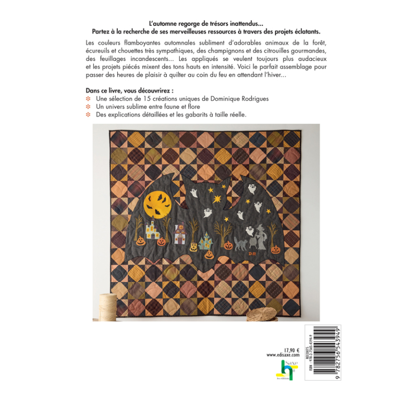 Douceurs d'automne quiltées Livre Patchwork