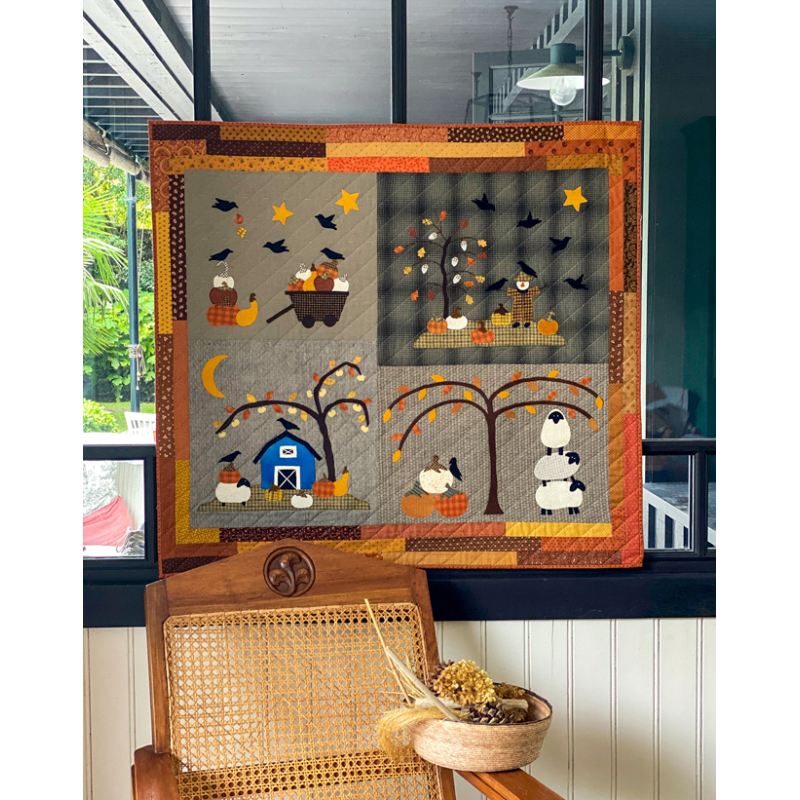 Douceurs d'automne quiltées Livre Patchwork