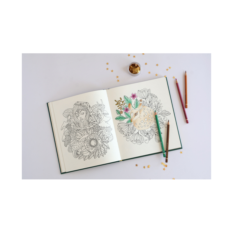 Contes de fées et Légendes à colorier Livre Beaux-arts
