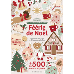 Féerie de Noël - Ma collection de stickers Livre DIY