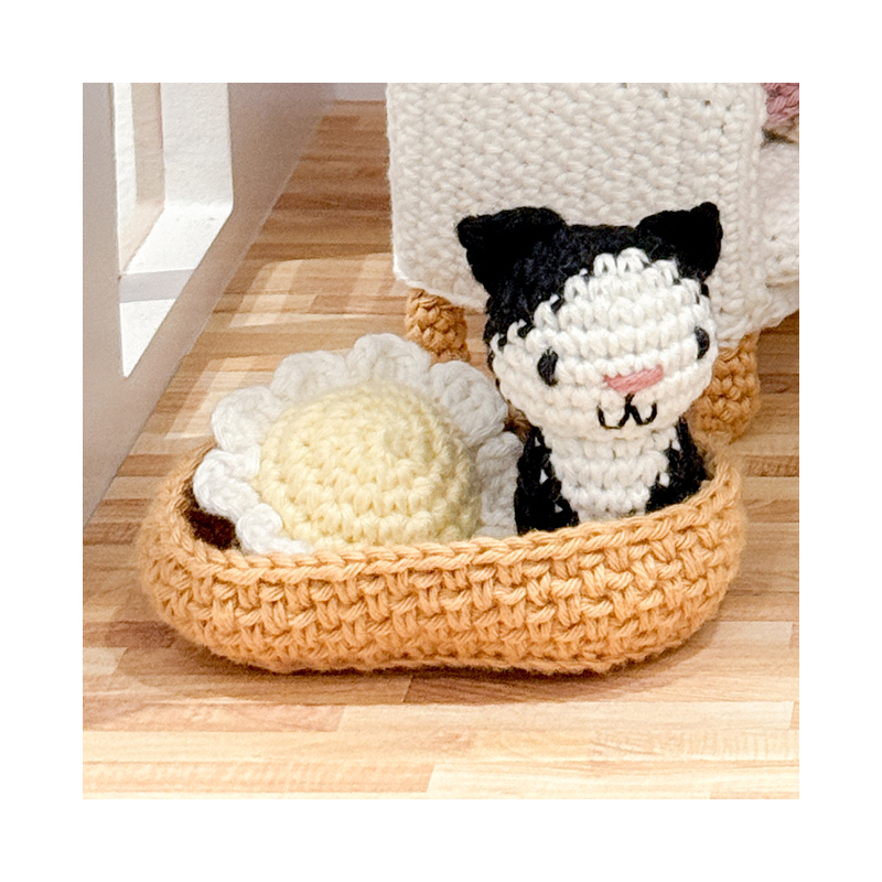 Maison de poupées de Melealine au crochet Livre Crochet