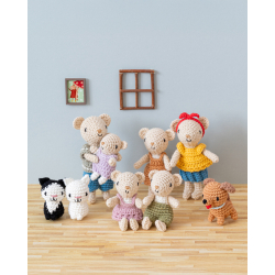 Maison de poupées de Melealine au crochet Livre Crochet