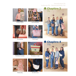 Sacs & pochettes tendance à coudre Spécial débutants Livre Couture