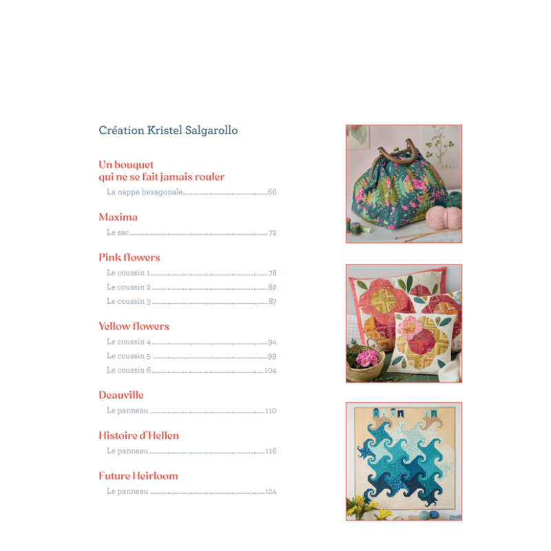 Quilts modernes - 26 accessoires & quilts contemporains Livre Patchwork