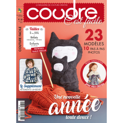 Lot 3 magazines Coudre c'est facile - Upcycling jean, sacs et couture créative Lot, Magazine Couture