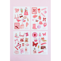 Coffret journaling GIRLY Kit DIY
