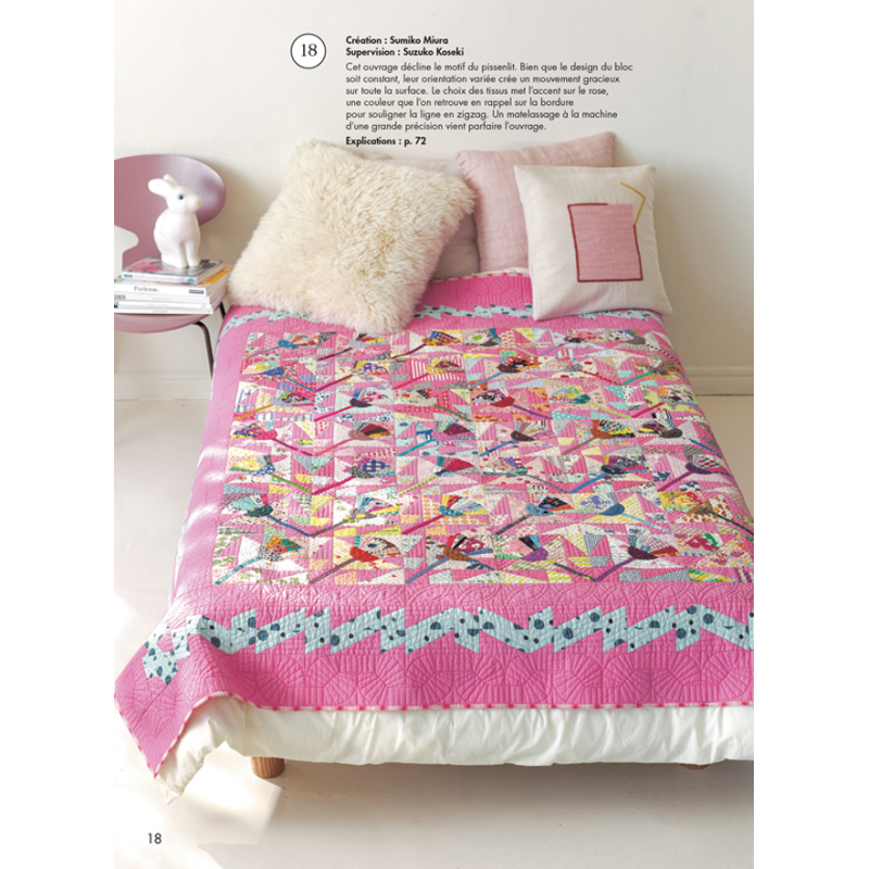 Quilt japan n°41- Explosion de fleurs Magazine Patchwork