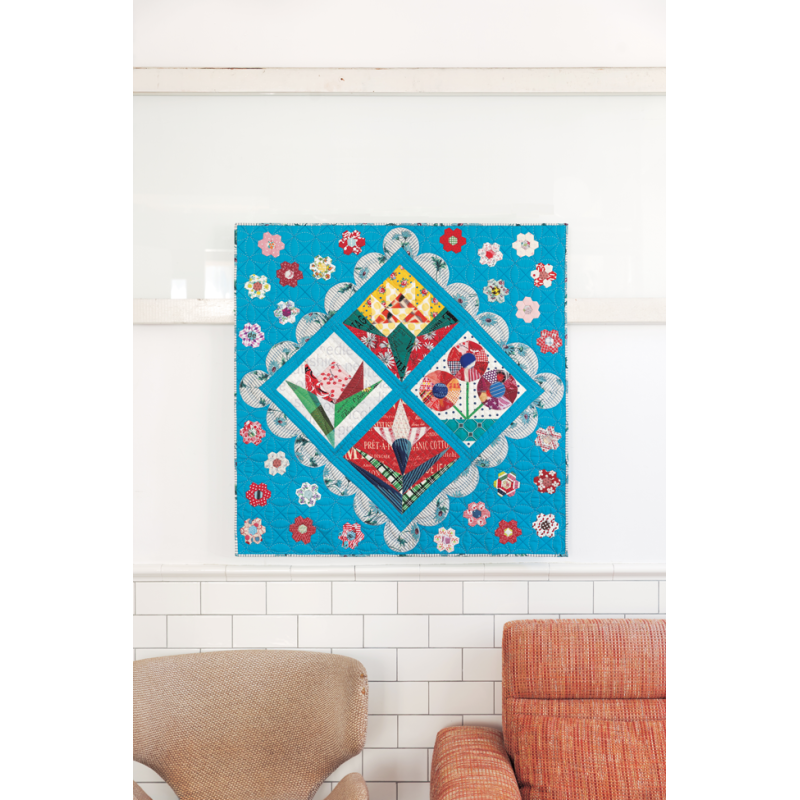 Quilt japan n°41- Explosion de fleurs Magazine Patchwork
