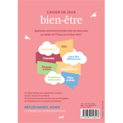 Cahier de jeux - Bien-être Livre DIY