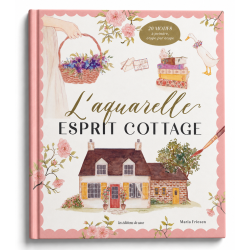 L'aquarelle esprit cottage