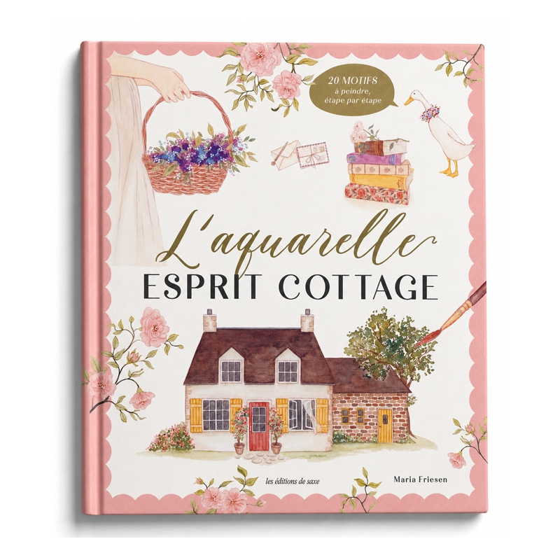L'aquarelle esprit cottage Livre Beaux-arts