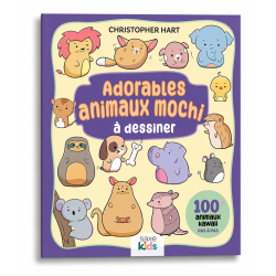 Adorables animaux mochi à dessiner Livre Jeunesse