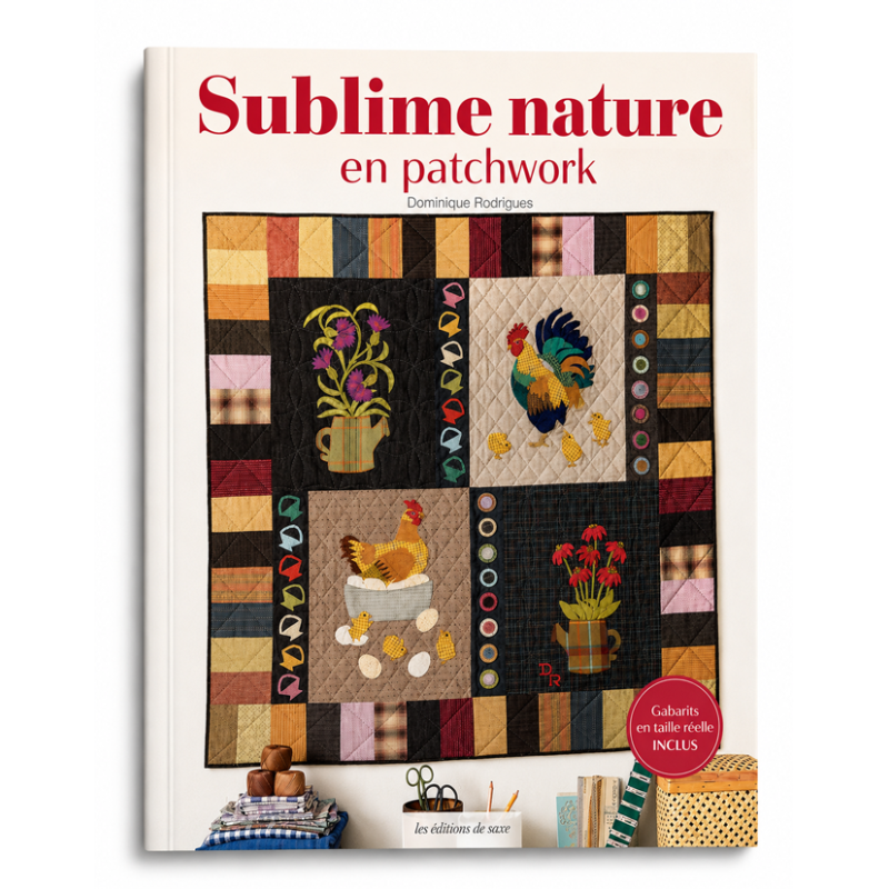 Sublime nature en patchwork Livre Patchwork