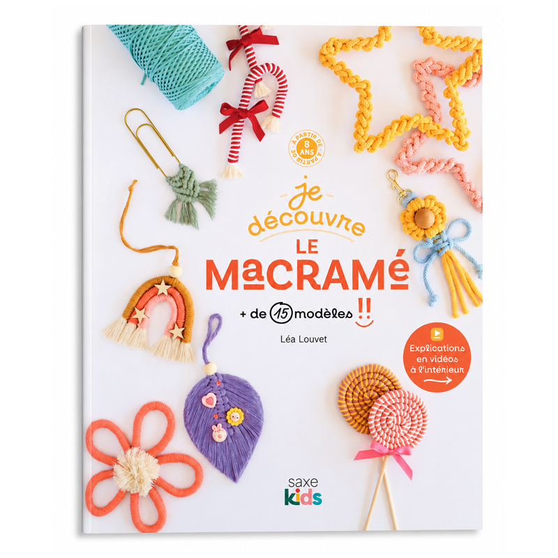 Je découvre le macramé Livre Collection JE DÉCOUVRE