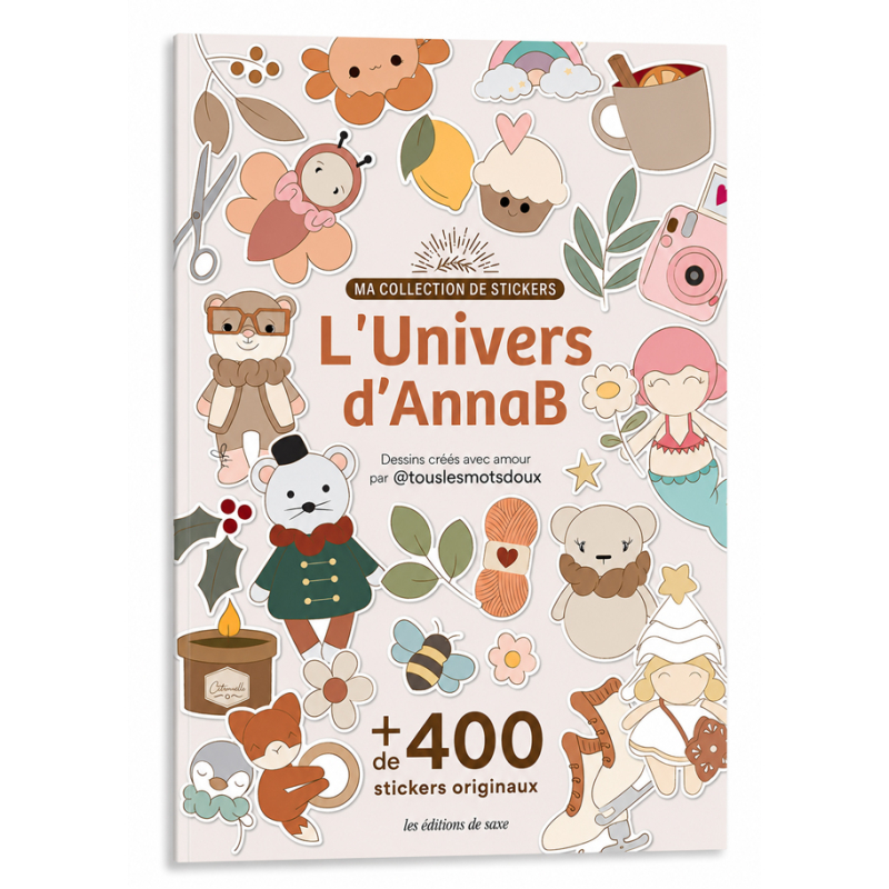 Stickers : AnnaB & Tous les mots doux Livre DIY