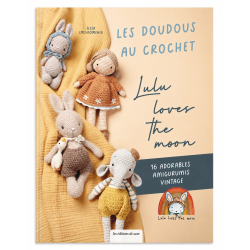 Les doudous au crochet de Lulu loves the moon Livre Crochet