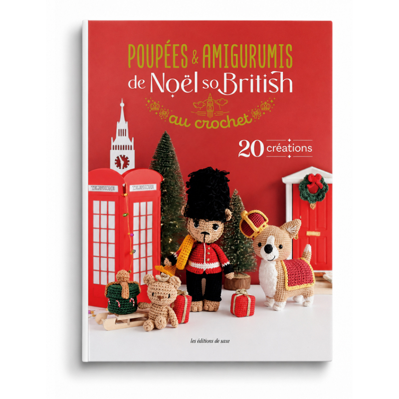 Poupées & amigurumis de Noël so british Crochet