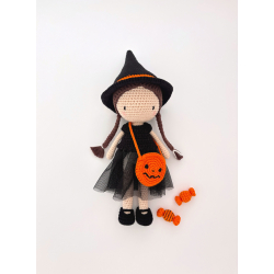 La panoplie de Lulu à crocheter : Lulu au bal des sorcières Kit Crochet
