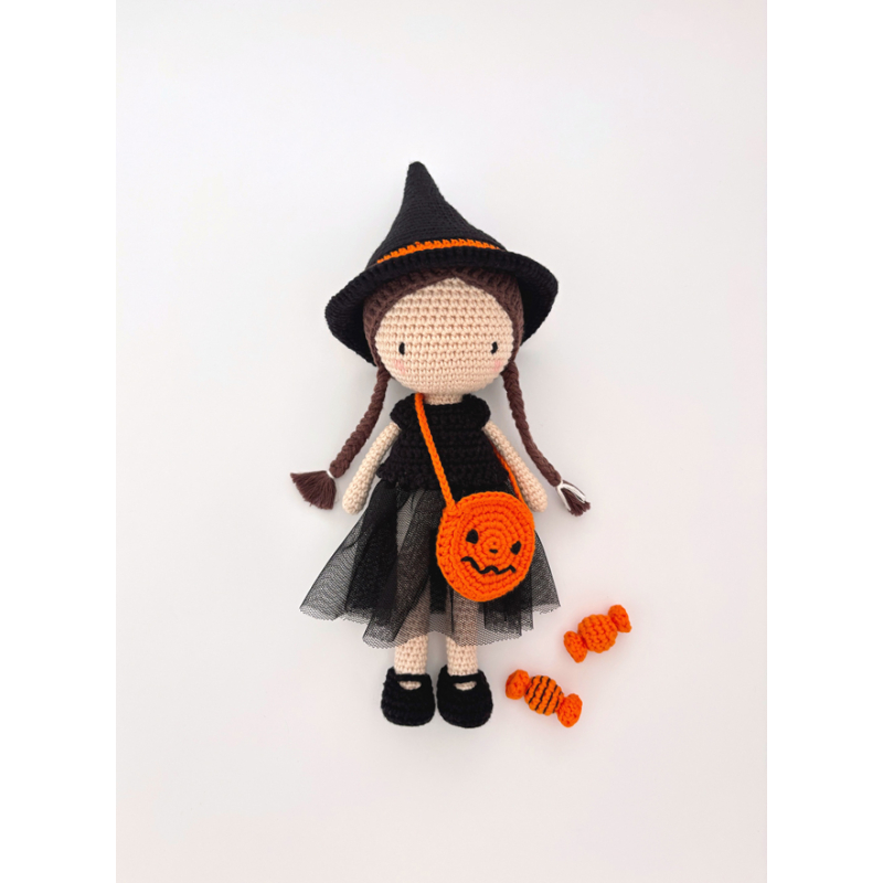 La panoplie de Lulu à crocheter : Lulu au bal des sorcières Kit Crochet