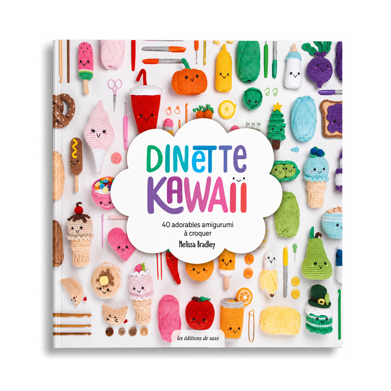 Dinette Kawaii. 40 adorables amigurumis à croquer Livre Crochet
