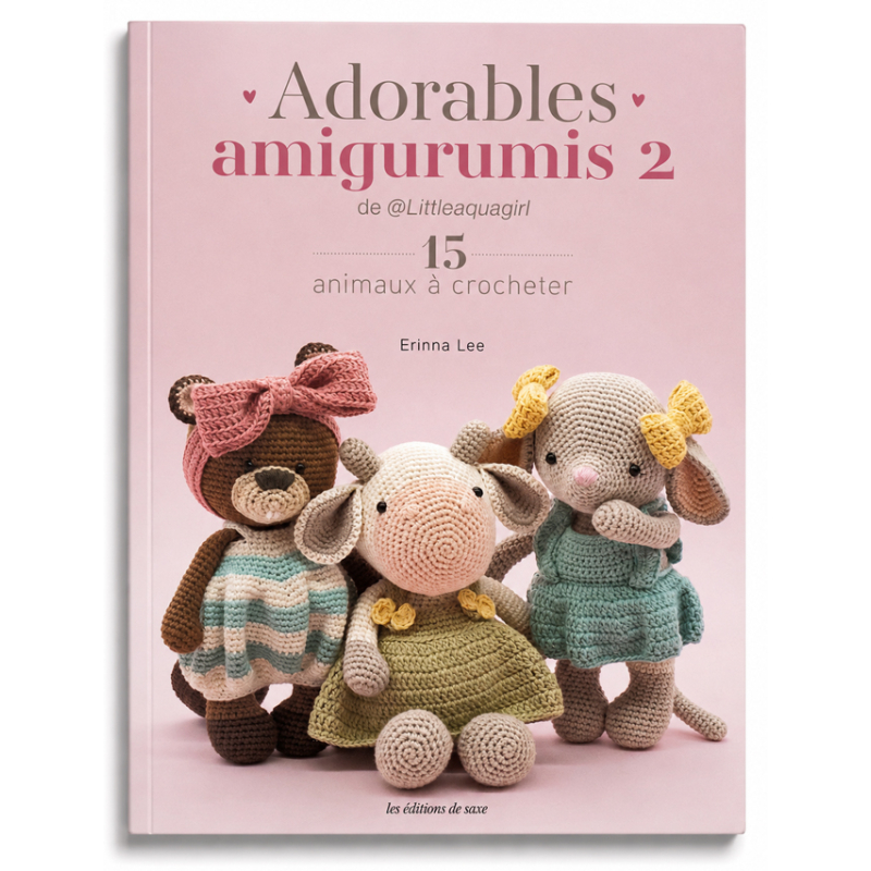 Adorables amigurumis 2 de Littleaquagirl Livre Crochet