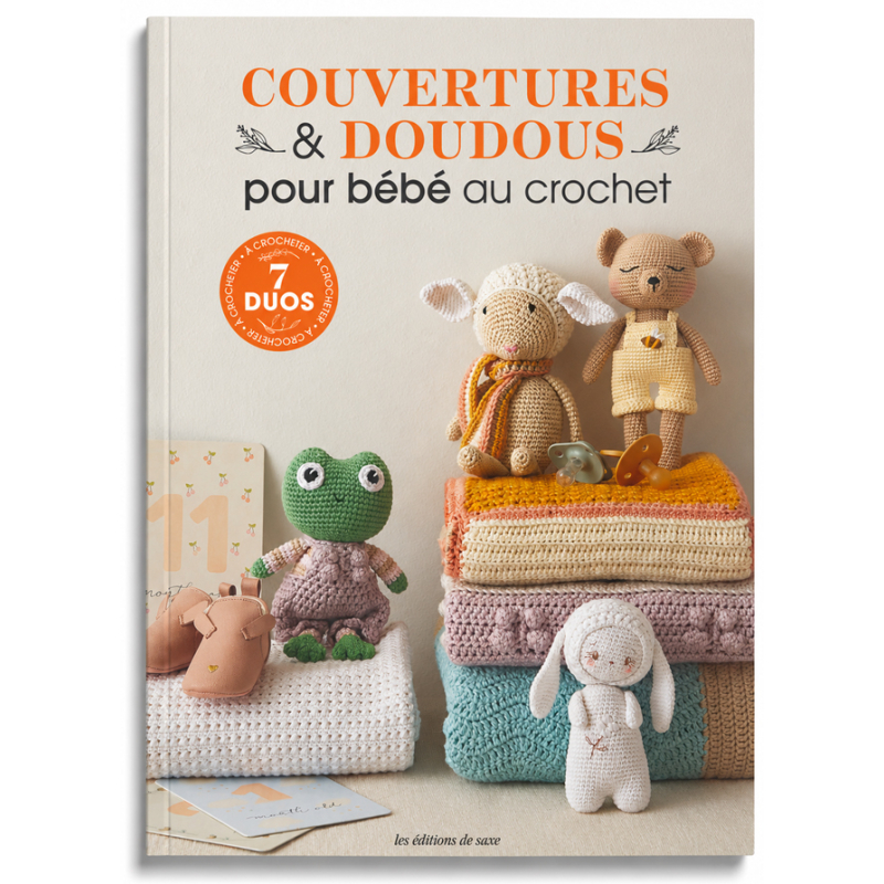 Couvertures & doudous pour bébé au crochet Livre Crochet
