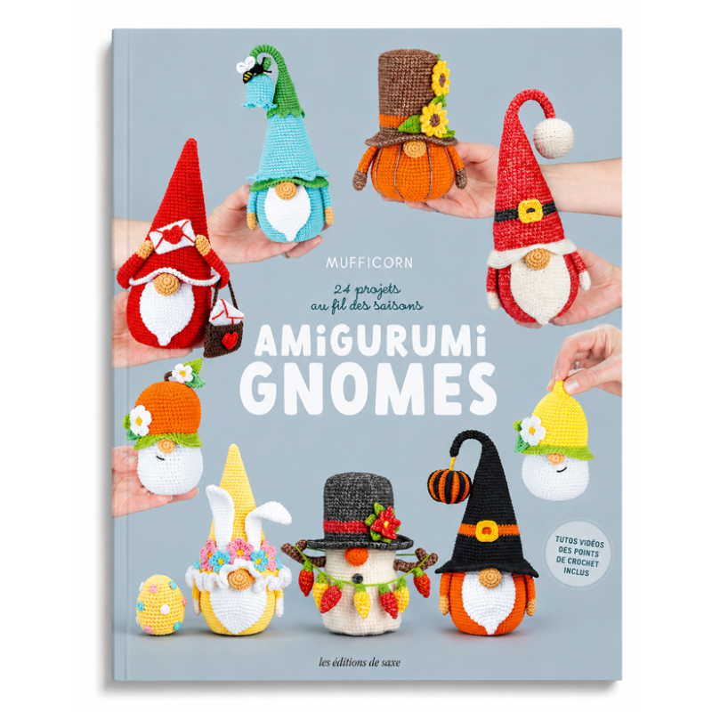 Amigurumi gnomes Livre Crochet