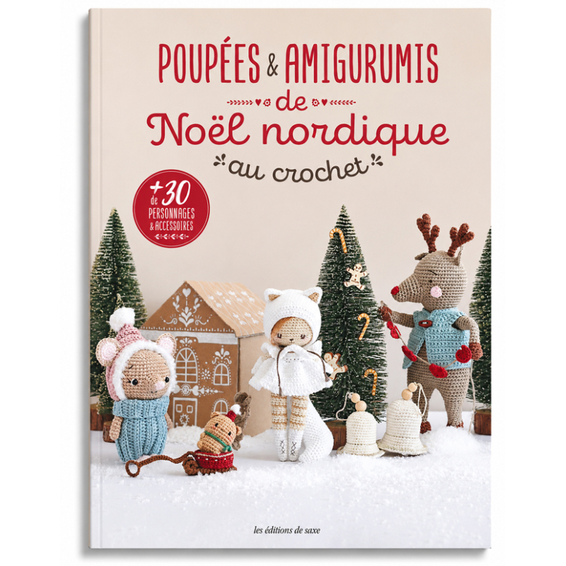 Poupées & amigurumis de Noël nordique au crochet Livre Crochet