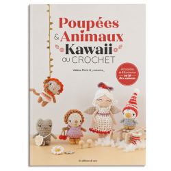 Poupées & animaux kawaii au crochet Livre Crochet