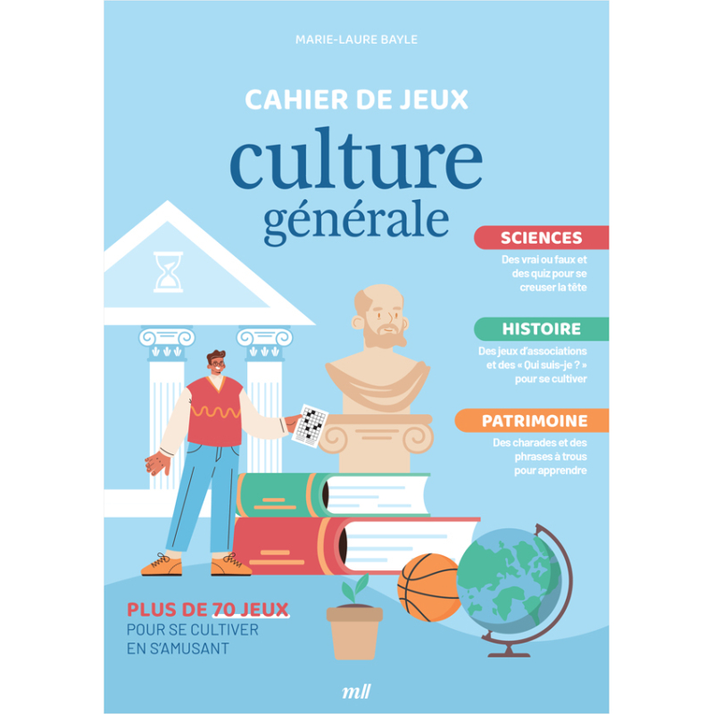 Cahier de jeux - Culture Générale Livre DIY