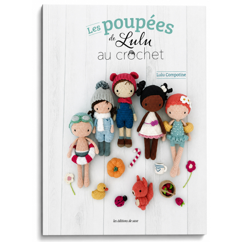 Les poupées de Lulu au crochet Livre Crochet