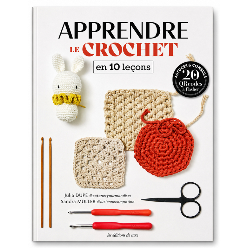 Apprendre le crochet en 10 leçons Livre Collection Apprendre en 10 lecons