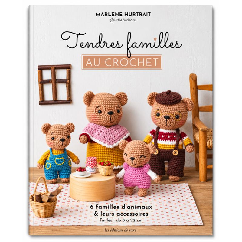 Tendres familles au crochet Livre Crochet