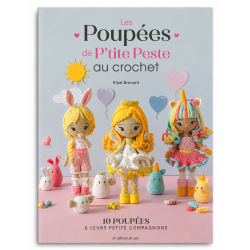 Les Poupées de P’tite Peste au crochet Livre Crochet
