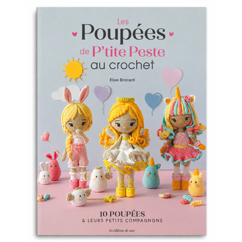 Les Poupées de P’tite Peste au crochet Livre Crochet