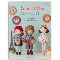 Poupées rétro au crochet Livre Crochet