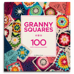 Granny squares – 100 motifs modernes à assembler Livre Crochet