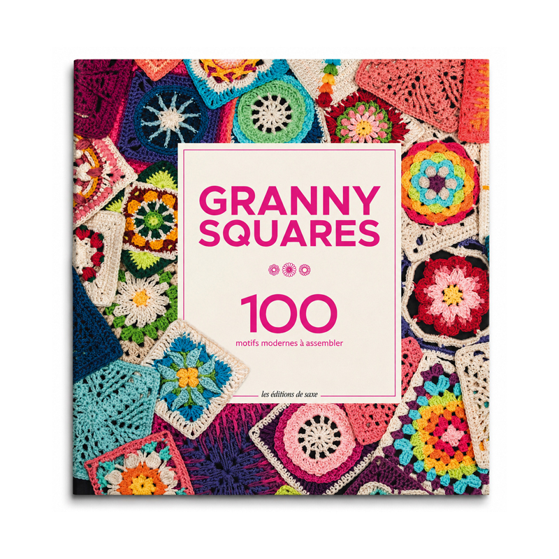 Granny squares – 100 motifs modernes à assembler Livre Crochet
