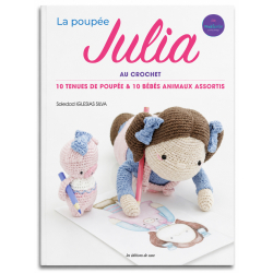 La poupée Julia au crochet et ses 20 panoplies Livre Crochet