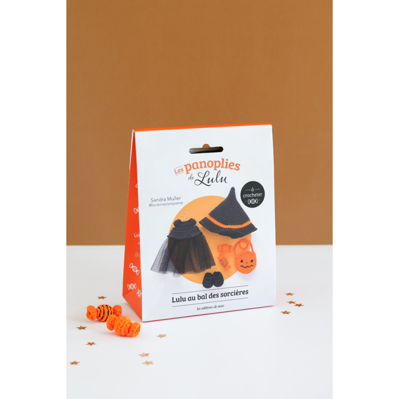 La panoplie de Lulu à crocheter : Lulu au bal des sorcières Kit Crochet