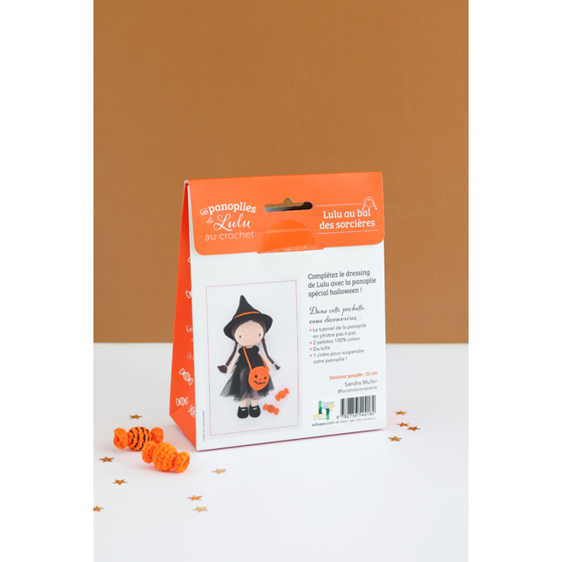 La panoplie de Lulu à crocheter : Lulu au bal des sorcières Kit Crochet
