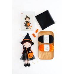 La panoplie de Lulu à crocheter : Lulu au bal des sorcières Kit Crochet