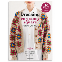 Dressing en granny square au crochet Livre Crochet